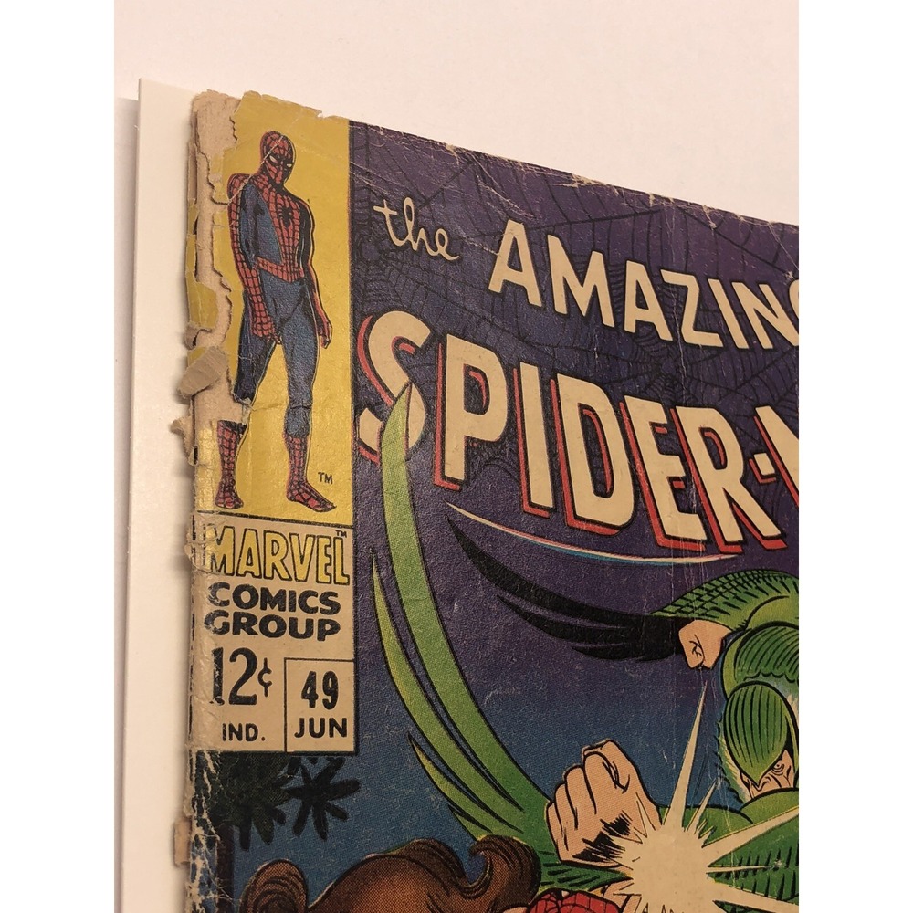 Amazing Spider-Man #49 Marvel 1967 Stan Lee & John Romita Kraven & Vulture - Picture 3 of 12